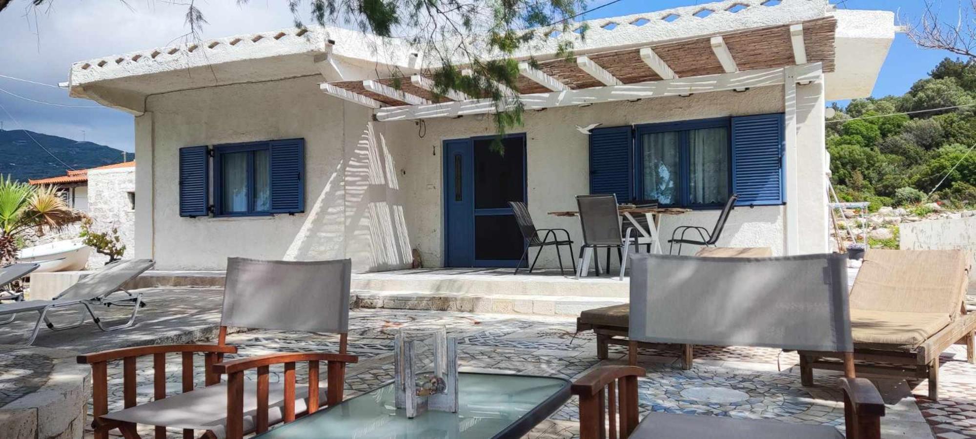 Villa House On The Wave Marathókampos Exterior foto
